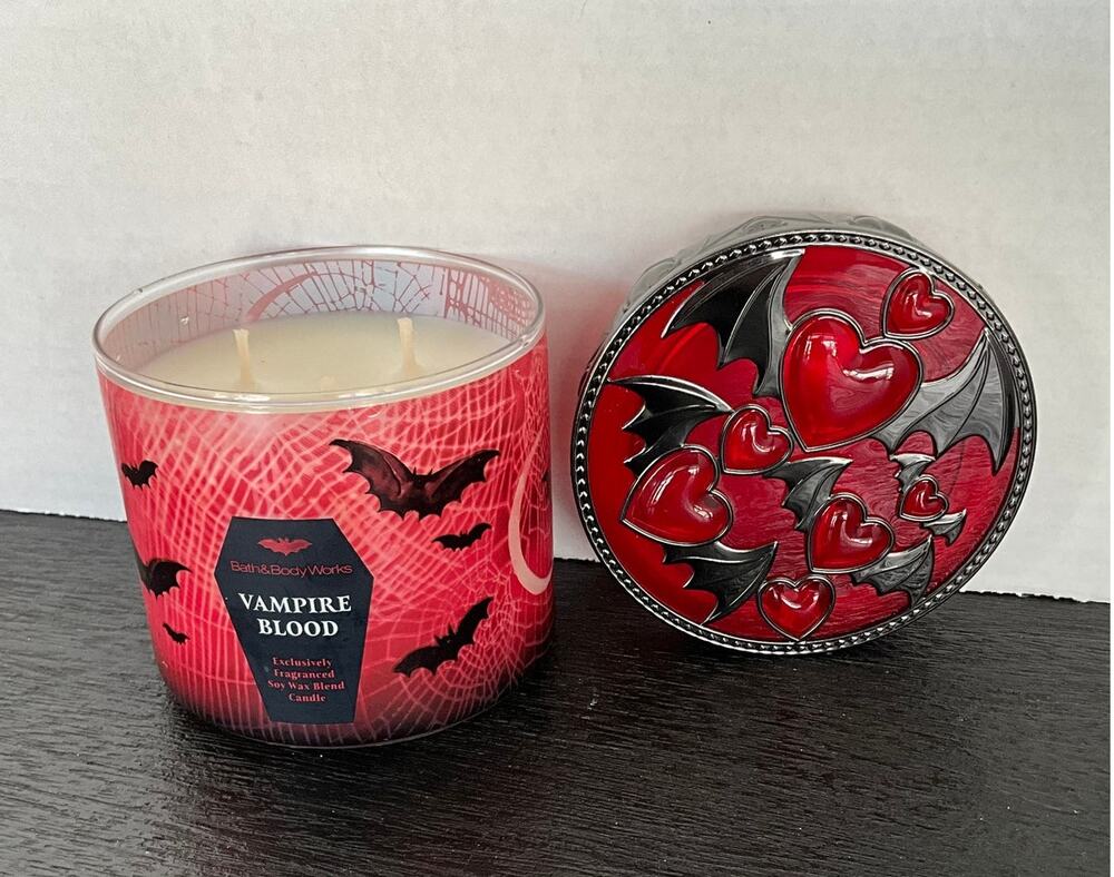 Bath and Body Works Vampire Blood 3 Wick Candle
